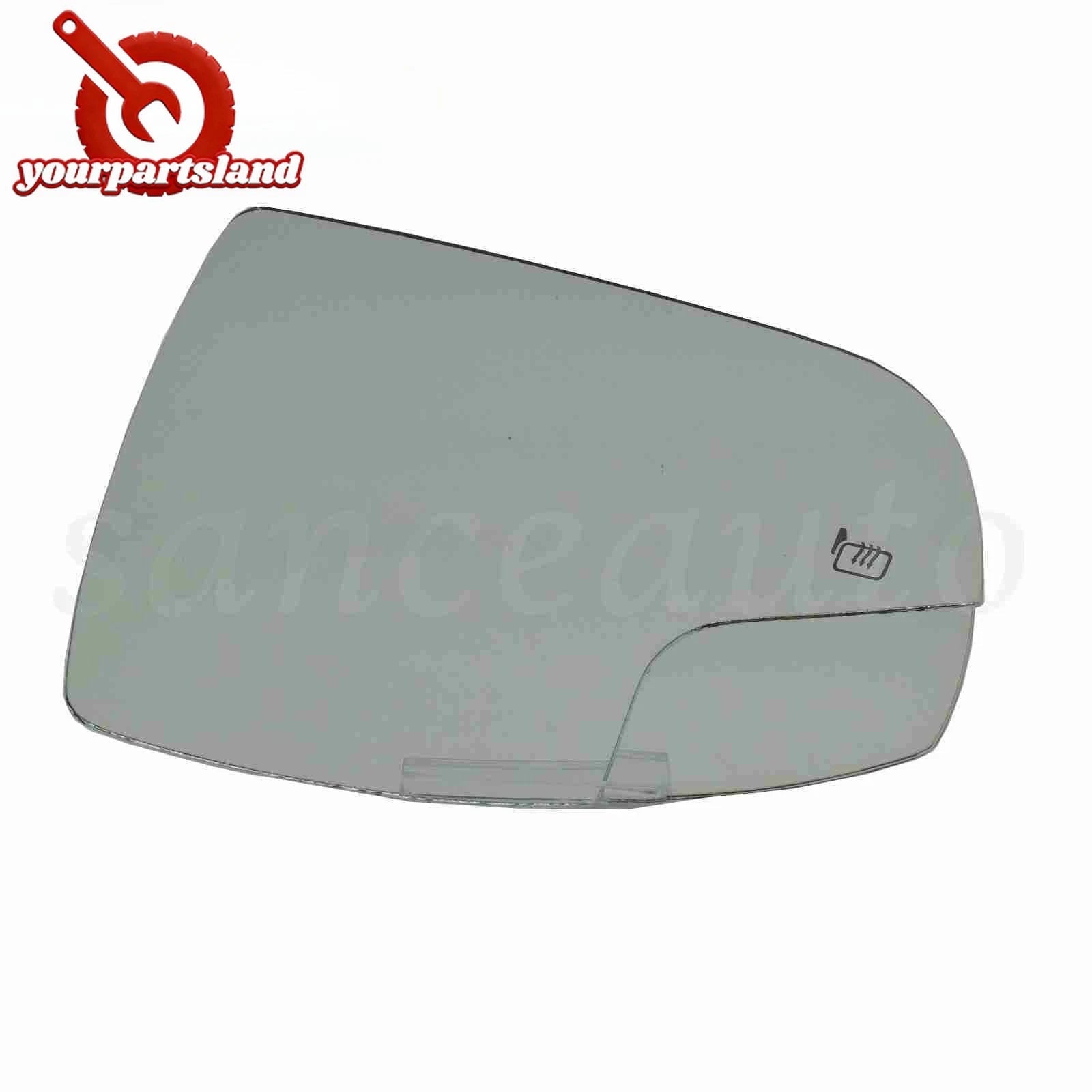For Ford Focus 2012-2018 Left Driver Side Heated View Mirror Glass CM5Z17K707H 6B93BC-57
