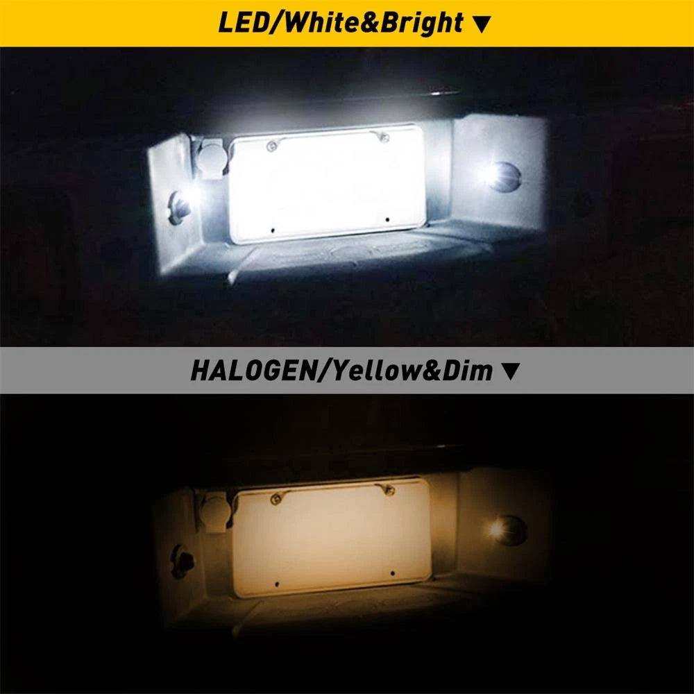 LED License Plate Light for GMC Yukon Sierra 1500 2500 Chevy Tahoe Silverado EOA 6B93BC-57