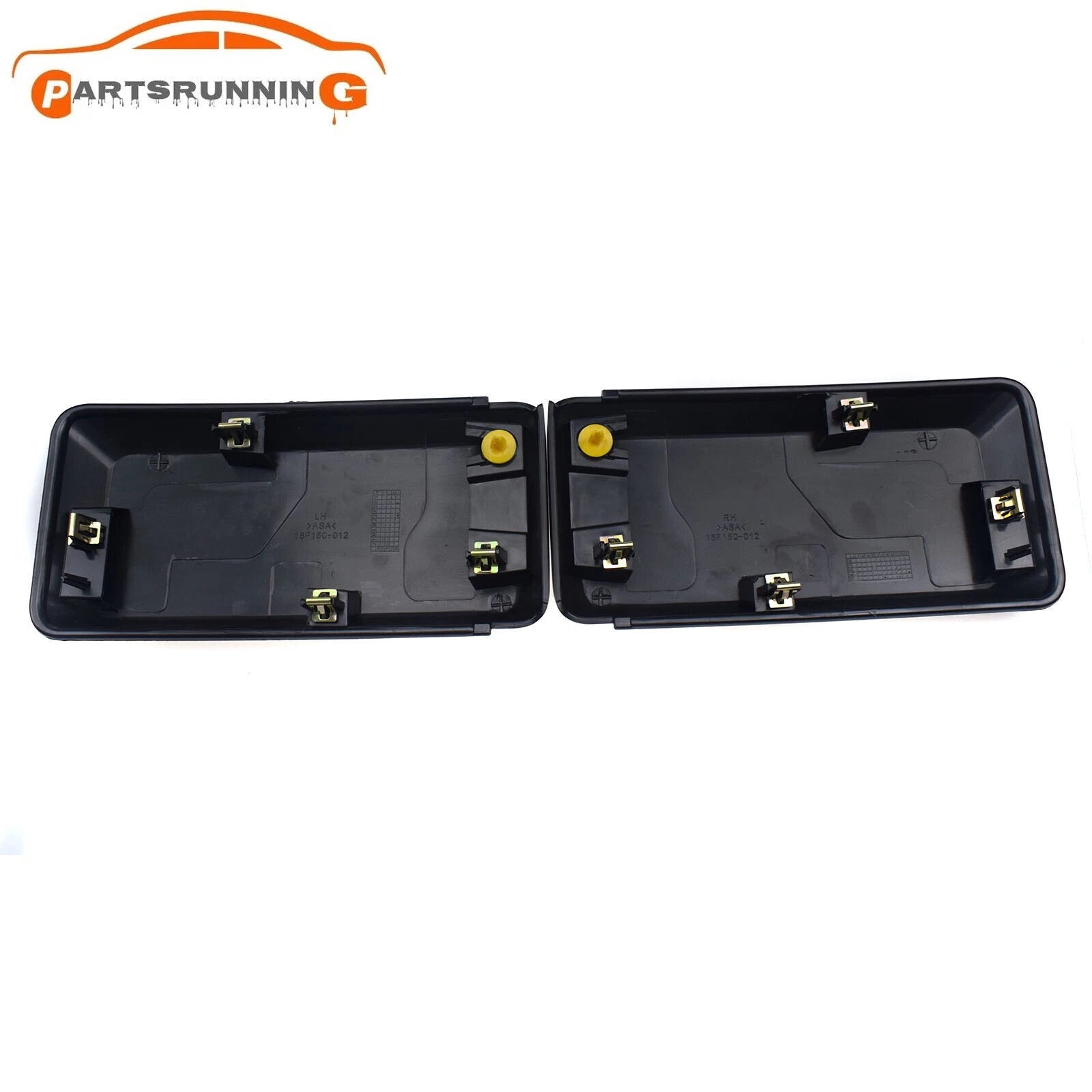 Pair Front Bumper Guards Inserts Pads End Caps Cover Trim For 2018-2020Ford F150 6B93BC-57