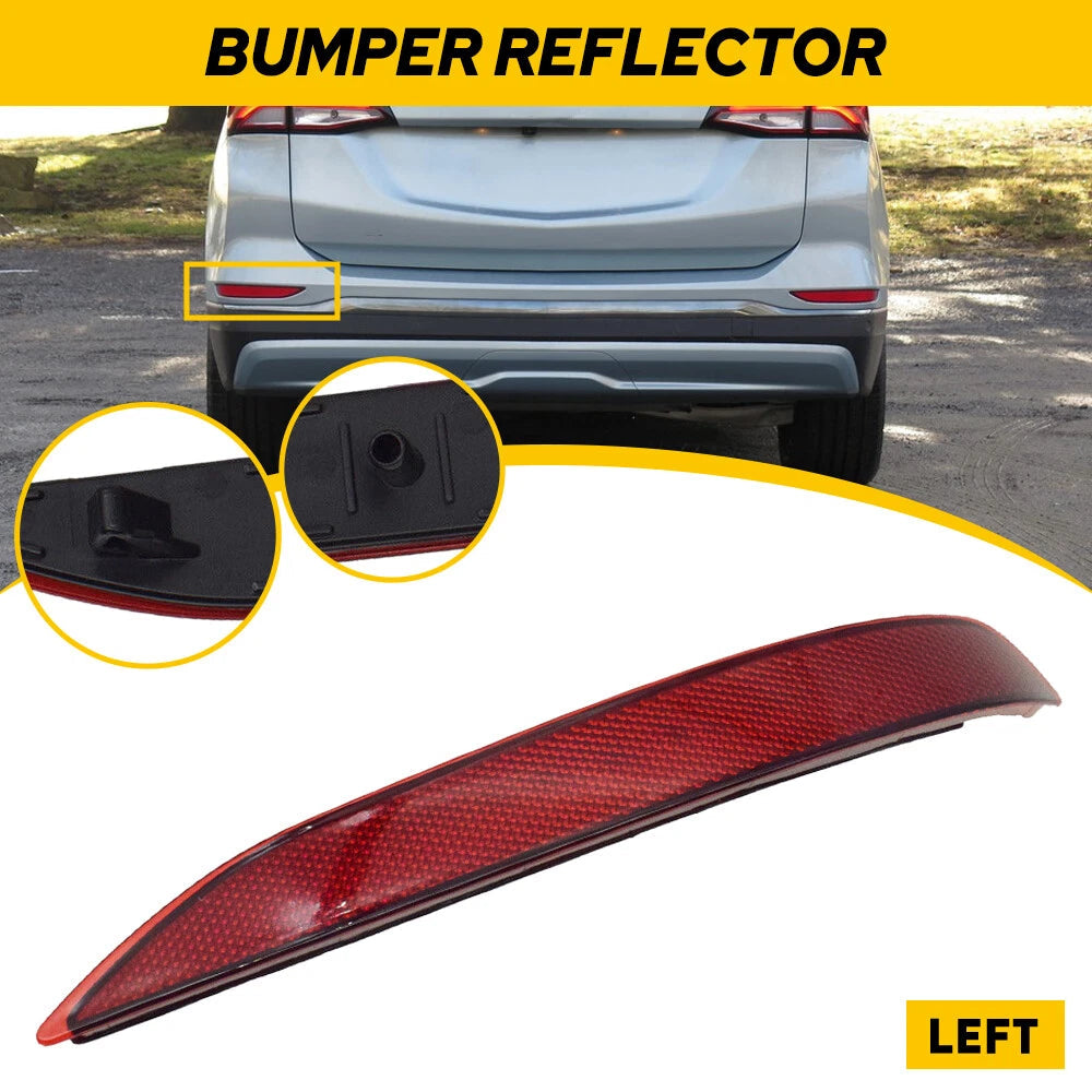 Left Rear Bumper Reflector Driver Side For Chevrolet Equinox 2018 2019 2020 6B93BC-57