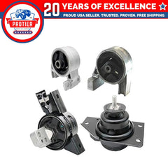 Fits 2006-2011 Hyundai Accent 1.6L Engine Motor & Trans Mount Set 4pcs : A7159, 6B93BC-57
