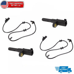 4 ABS wheel speed sensor Front Rear Right & Left Fit ASPEN 07-09 DURANGO 2006-09