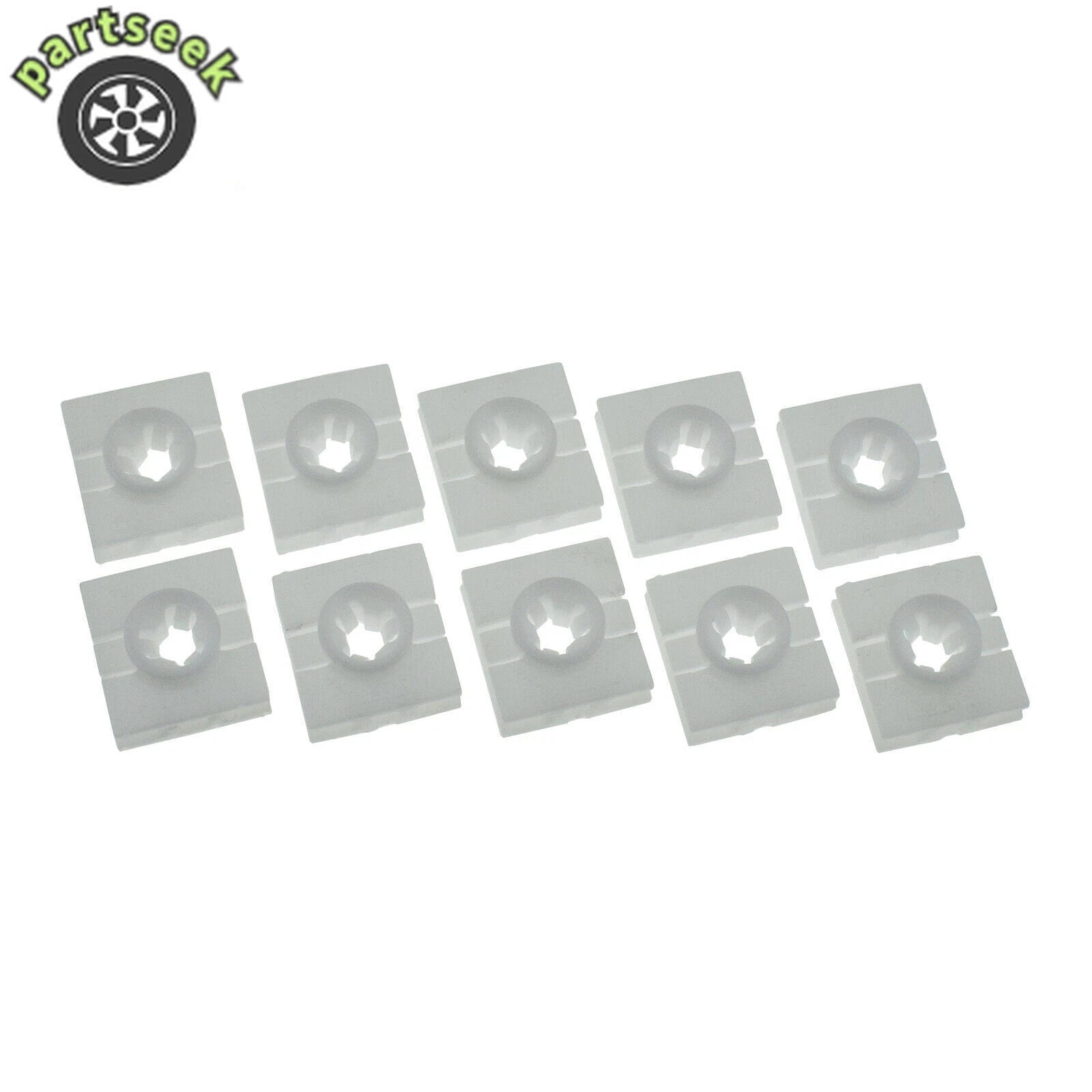 10 Pcs Rocker Panel Molding Clips for Mercedes Smart Fortwo 2008-2016 0009912098 6B93BC-57
