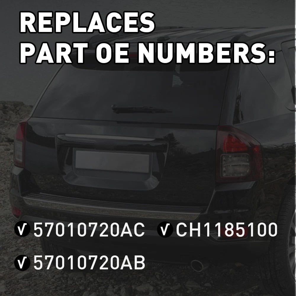 Rear Bumper Reflector Light Right Passenger Side for Dodge Journey Jeep Compass 6B93BC-57