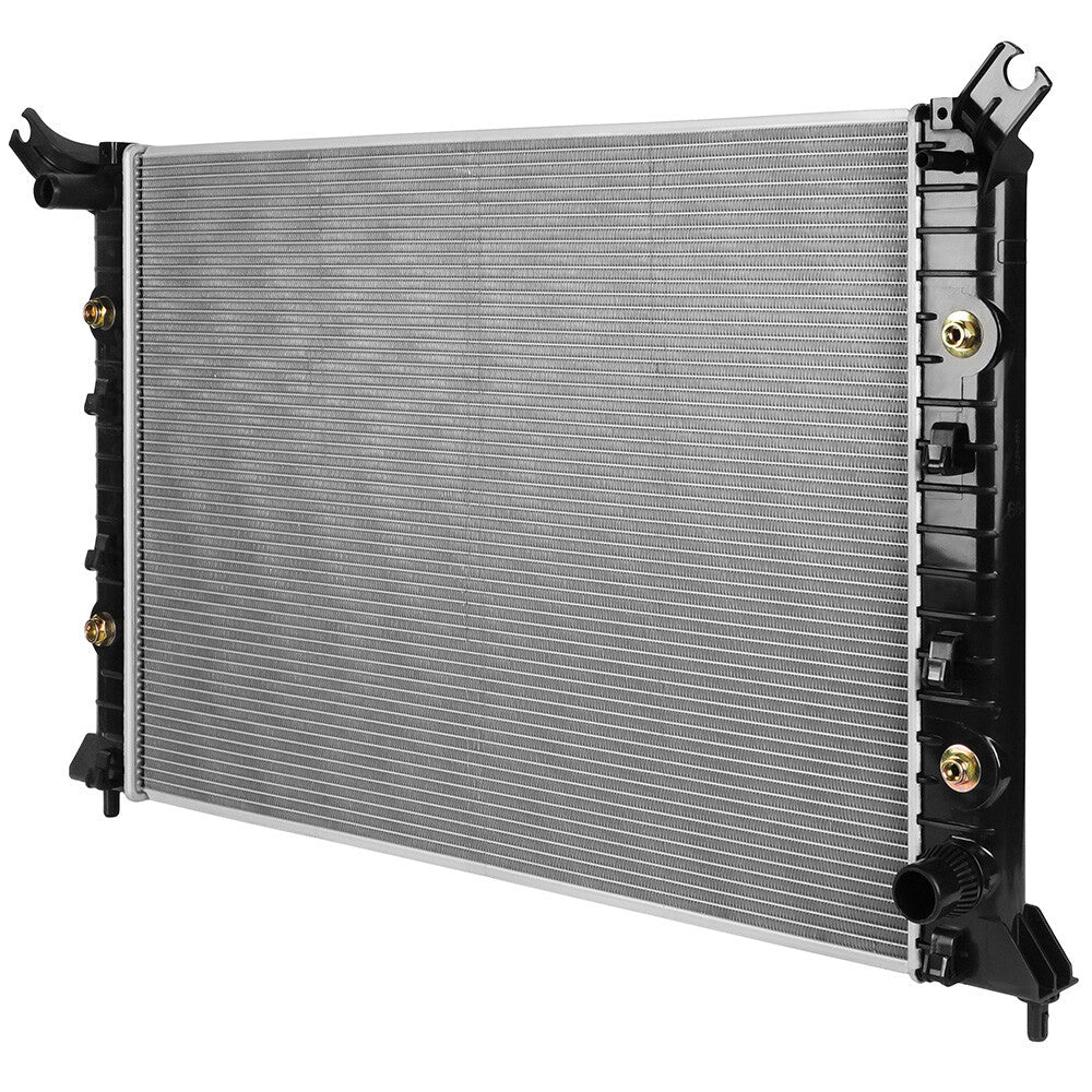 Aluminum Radiator & Condenser Cooling Kit For 2011 2013-2014 GMC Sierra 3500 HD 6B93BC-57