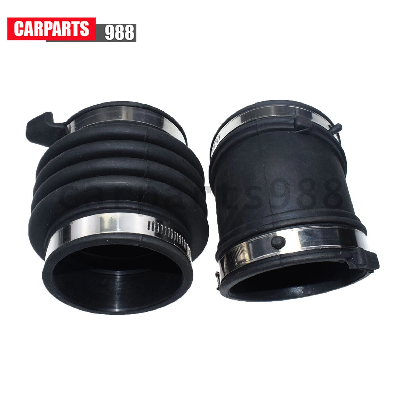 Set of 2 Air Intake Resonator Hose Tube Boot For 2006-08 Infiniti M35 16576EG00A 6B93BC-57