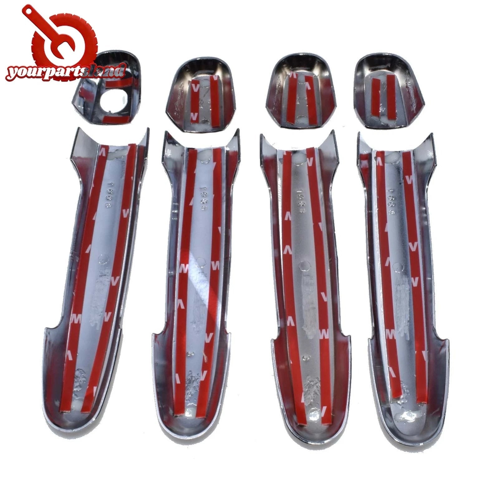 Outside Chrome Door Handle Cover Trim Kit For Toyota Corolla Camry Prius 2009-13 6B93BC-57