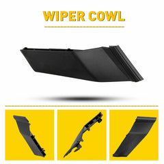 For Toyota Corolla 2014-2019 Pair Windshield Wiper Side Cowl Extension Cover US 6B93BC-57
