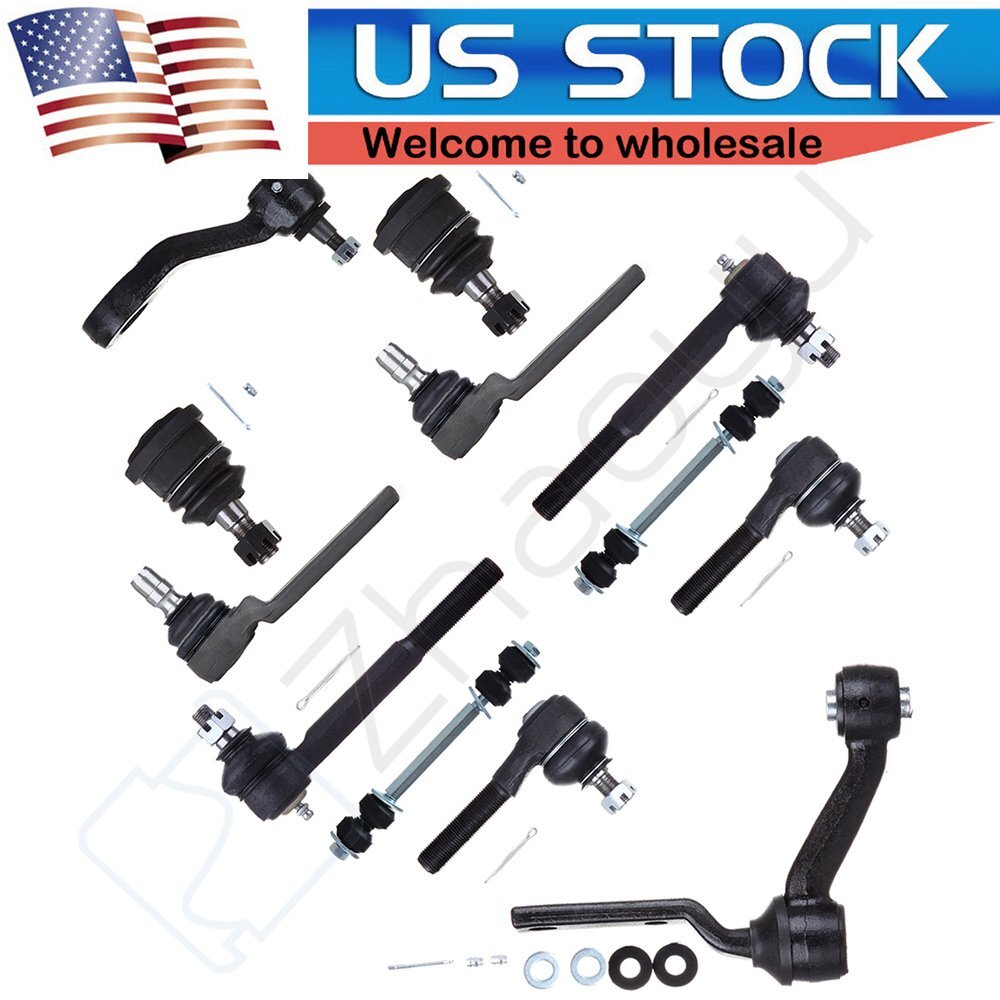 12pcs Front Tie Rod Ends Ball Joints For Lincoln Town Car Ford Crown Victoria KOEEP