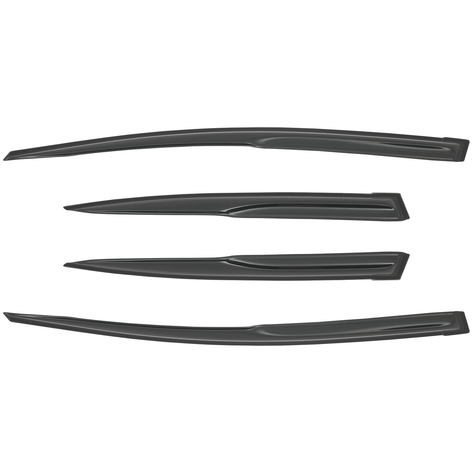 Window Visors Vent Rain Shades Sun Guards Deflectors For 12-15 Honda Civic Sedan 6B93BC-57