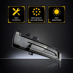 For Mercedes Benz C E S CLA CLS Sequential LED Side Mirror Turn Signal Light EOA 6B93BC-57