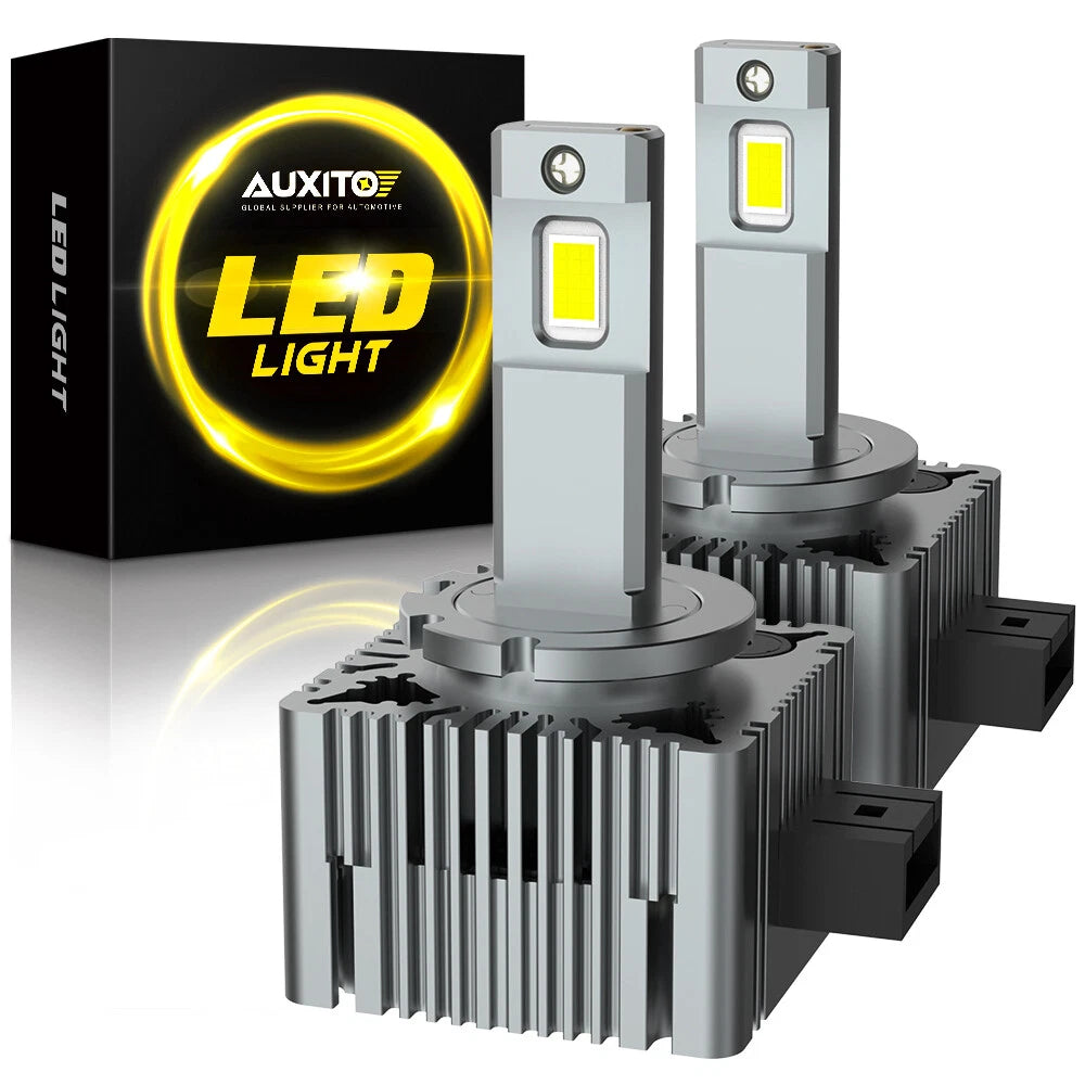 AUXITO D1S LED Xenon Headlight Light Bulbs Replacement For BMW Audi VW White EOA AUXITO