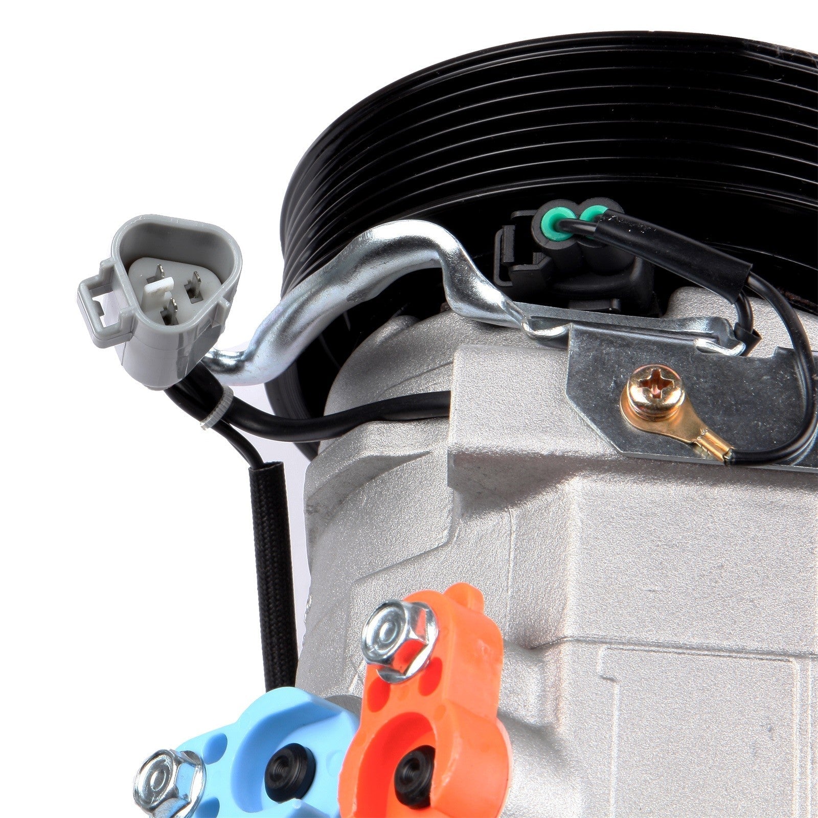 A/C AC Compressor w/ 7 Grooves For 02-06 Toyota Camry 2.4L l4 GAS DOHC 6B93BC-57