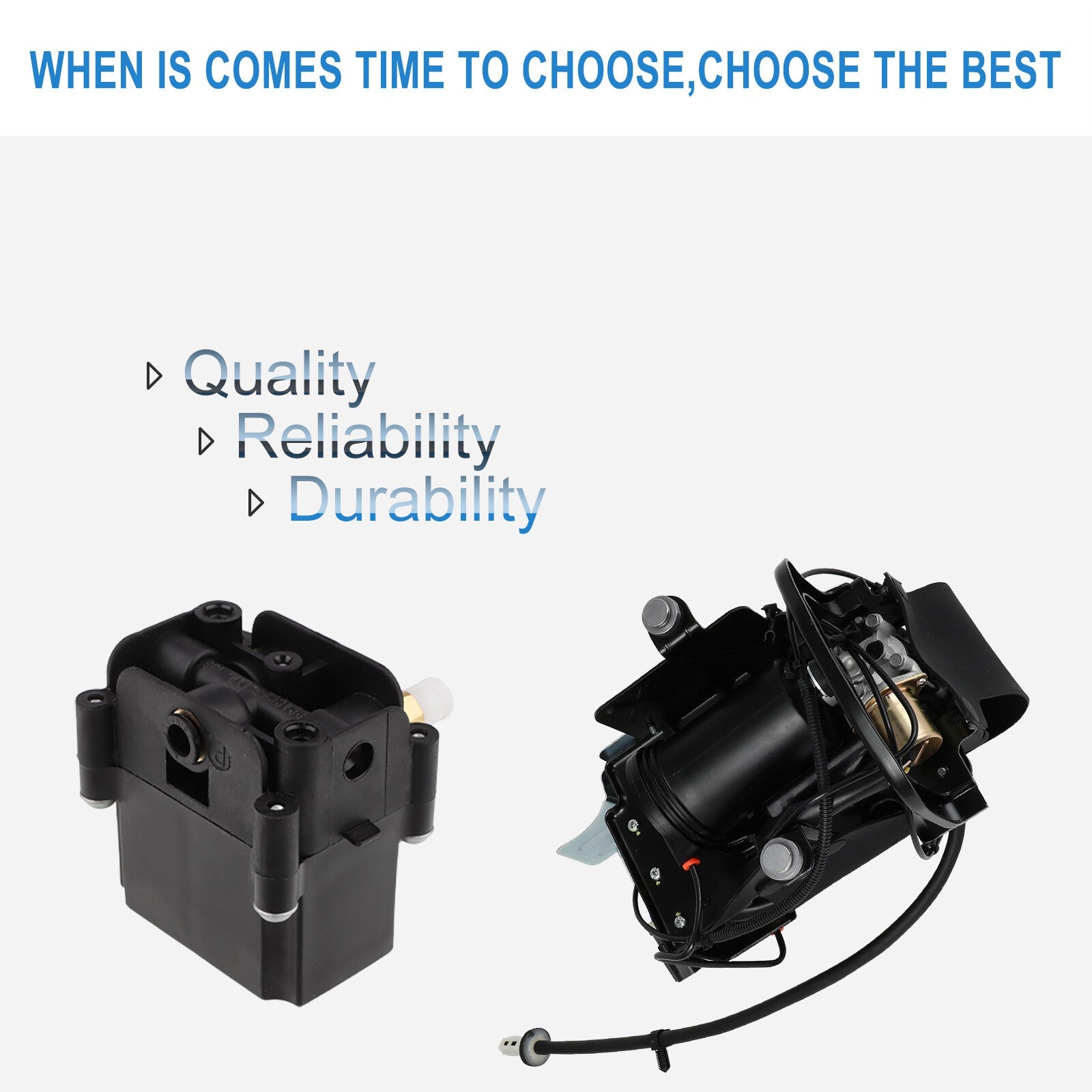 Air Suspension Compressor Assembly For Cadillac XTS 3.6L 13-19 22936012 22983463 6B93BC-57