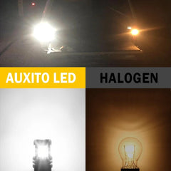 AUXITO 3157 4114 LED DRL Car Driving Daytime Running Light Bulb Kit 6000K White AUXITO