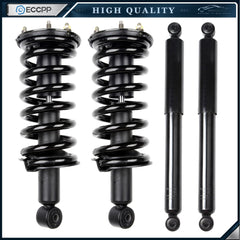 4x Front Complete Struts Springs Assembly and Rear Shocks For 04-13 Nissan Titan 6B93BC-57