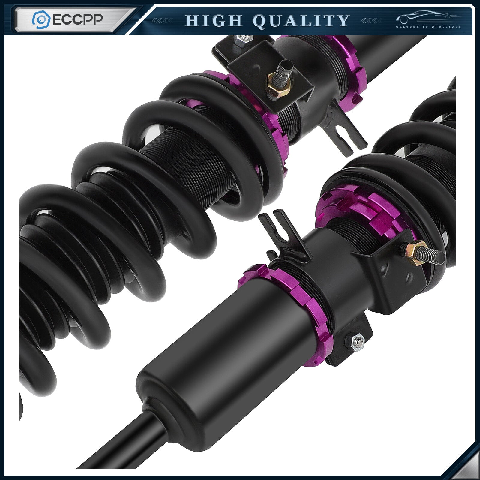 Coilovers Suspension Kit Adj. Height Struts Shocks Springs For 03-08 Nissan 350Z 6B93BC-57