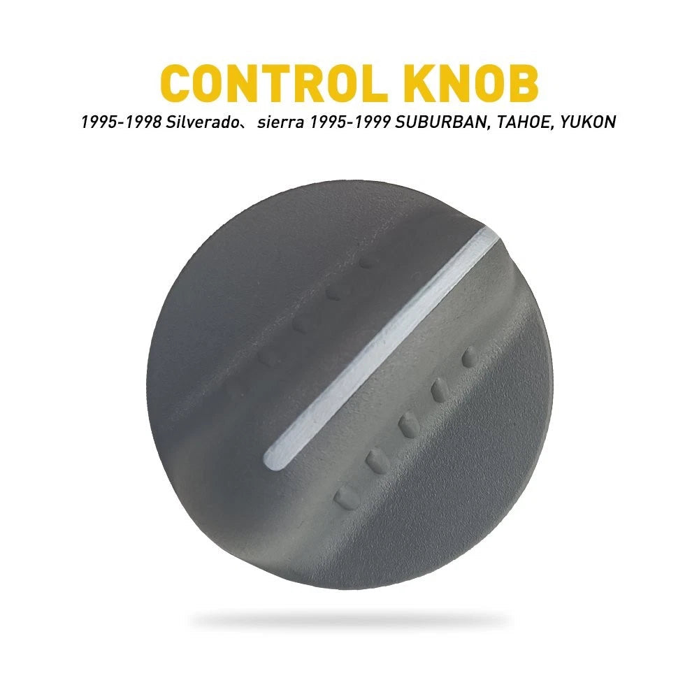 Heater AC Fan Climate Control Knob For 1995-1999 Chevy Suburban Tahoe GMC A 6B93BC-57