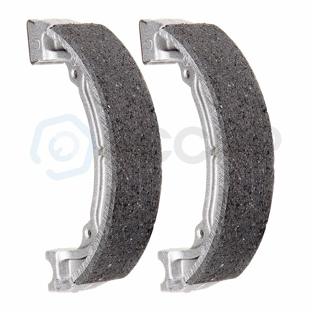 2 Pairs Brake Shoes Front For 1988-2002 Kawasaki KLF220A Bayou 220 Semi-Metal 6B93BC-57