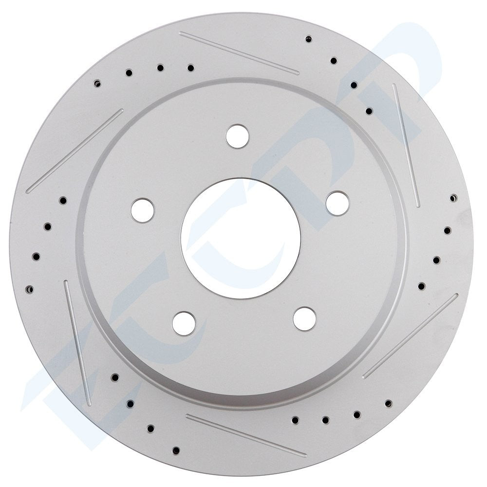 4WD Front & Rear Brake Rotor + Ceramic Pad for Chevy GMC S10 Blazer Jimmy Sonoma 6B93BC-57
