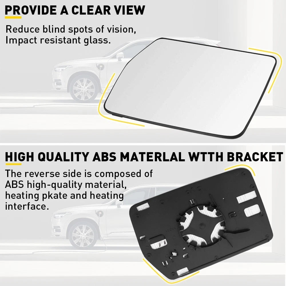 FOR 2004-2010 FORD F-150 FRONT RIGHT SIDE LEFT MIRROR GLASS W/ BACKING PLATE EOA 6B93BC-57