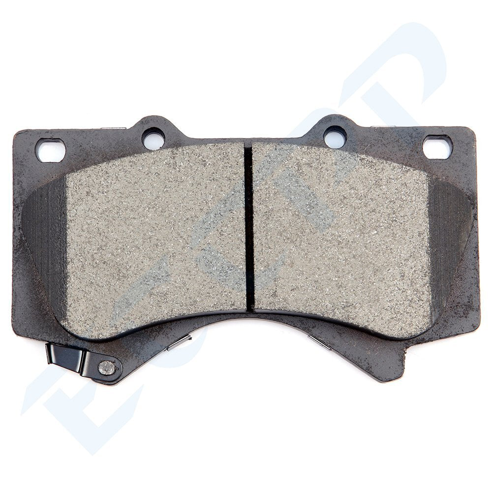 Front Rear Ceramic Brake Pads For Toyota Tundra Sequoia 2008 2009 2010 2011-2019 6B93BC-57