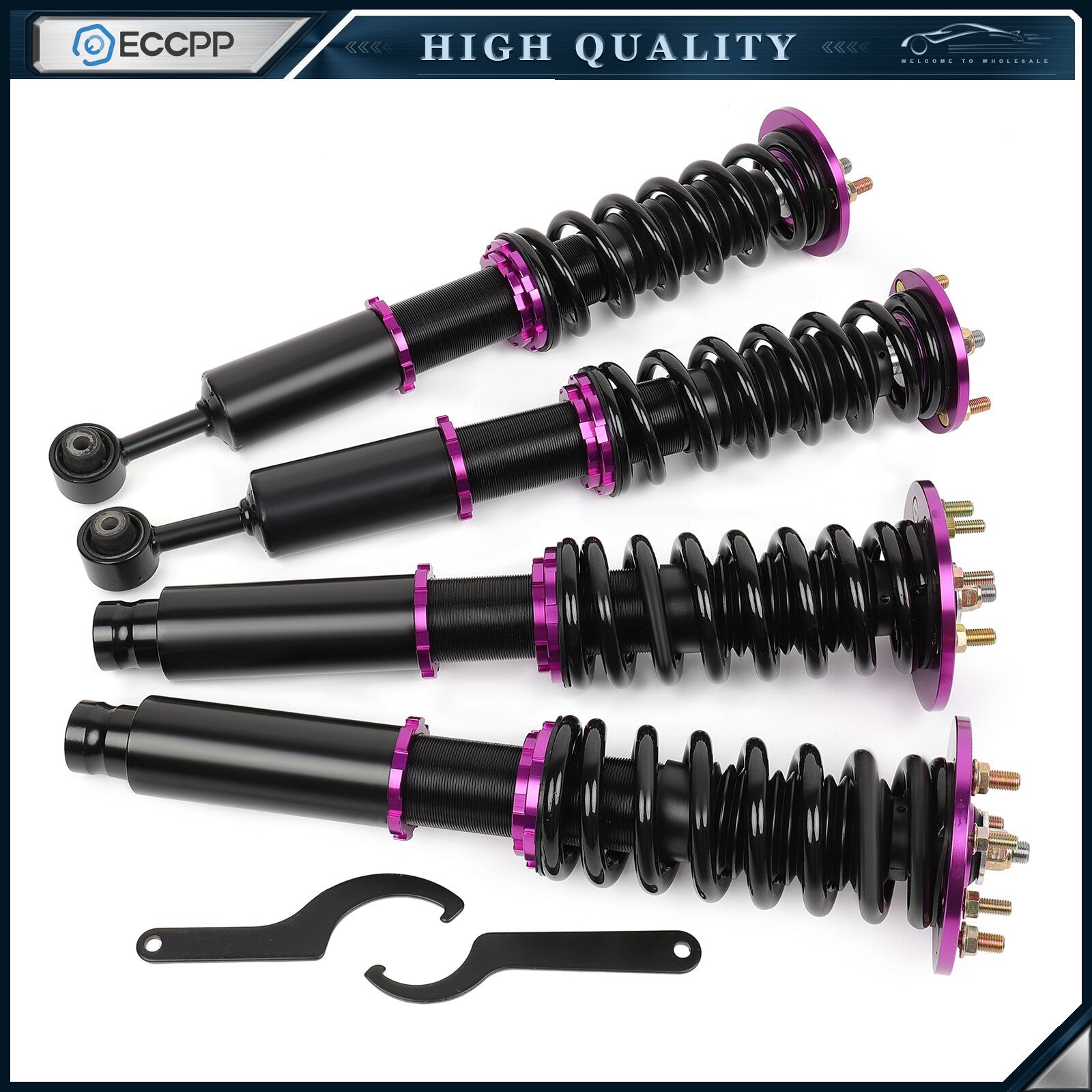 Coilovers Suspension Kits For 1998-2002 Honda Accord Struts Shocks Adj.Height 6B93BC-57