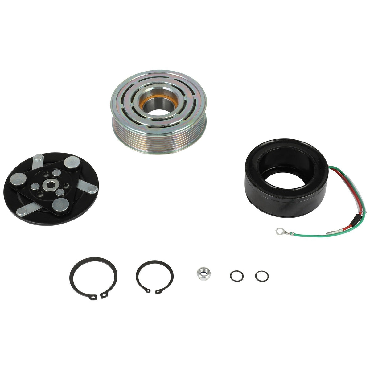 For Acura TSX 2009 2010-2014 2.4 TEM256156 A/C AC Compressor Clutch Kit 6B93BC-57