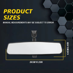 Rear View Mirror Glass For Jeep Wrangler TJ 1997-2006 YJ 1987-1995 Cherokee XJ A 6B93BC-57