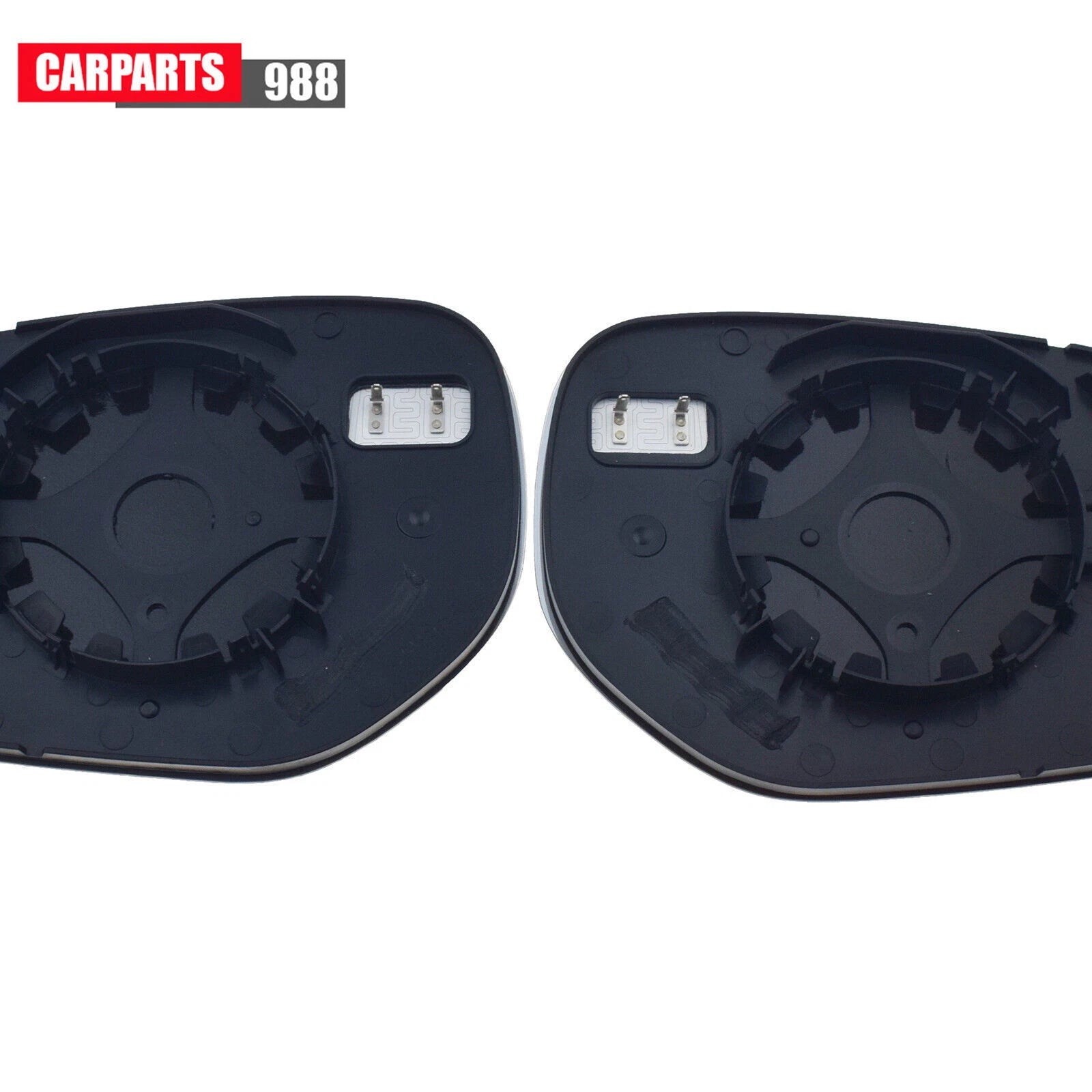 Left Right Heated Mirror Glass W/ Backing For Infiniti Q50 Q60 Q70 QX30 Q70L 6B93BC-57