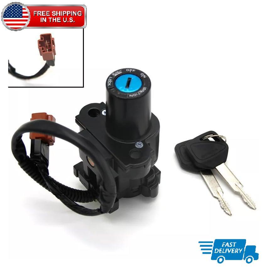 2-Prongs Ignition Switch For Honda CBR500R 13-23,CB500X 13-17,CBR600RR 2007-2014