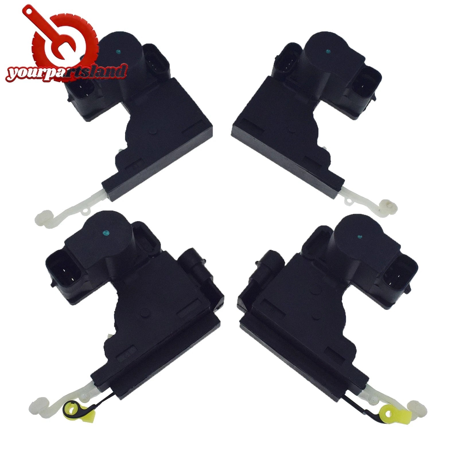 Front Rear LH RH Door Lock Actuator 4Pcs for Chevy Aveo5 Optra Pontiac G3 Wave5 6B93BC-57