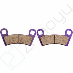 2 Pairs Brake Pads Front For Polaris MXR Outlaw 450 2009-2010 Carbon Fiber 6B93BC-57