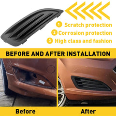 2PCS For 2014-2019 Ford Fiesta Front Bumper Insert Fog Light Cover Left Right 6B93BC-57