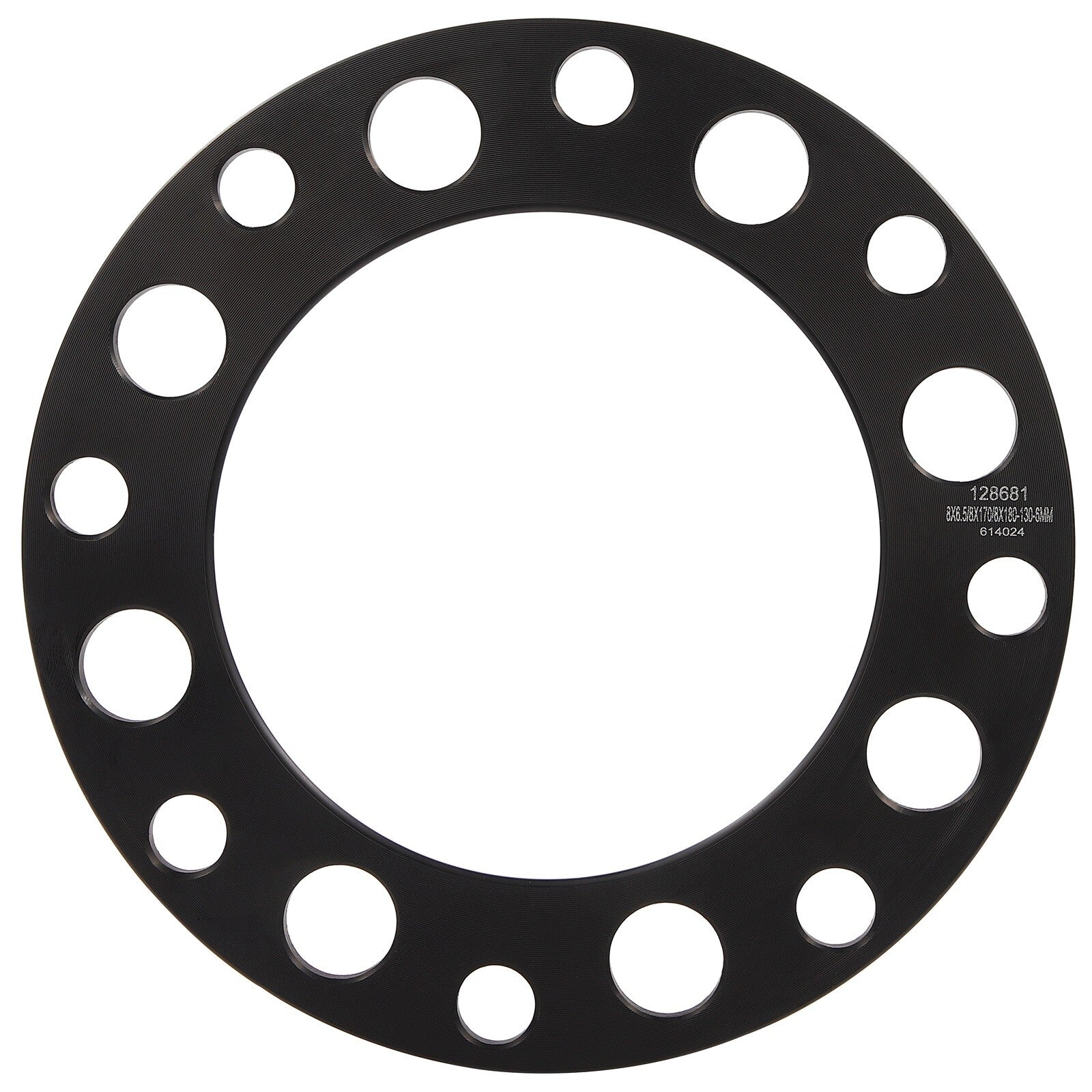 4Pcs 1/4" (6mm) 8x6.5 8x170 8x180 Wheel Spacers For Ford F-250 F-350 Super Duty 6B93BC-57