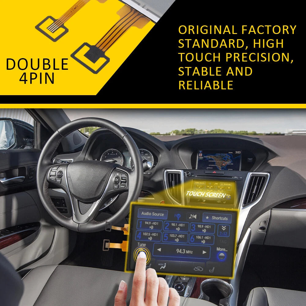 7" Touch screen Digitizer Glass For Acura MDX 2014-2017 Navigation GPS Radio EOA 6B93BC-57