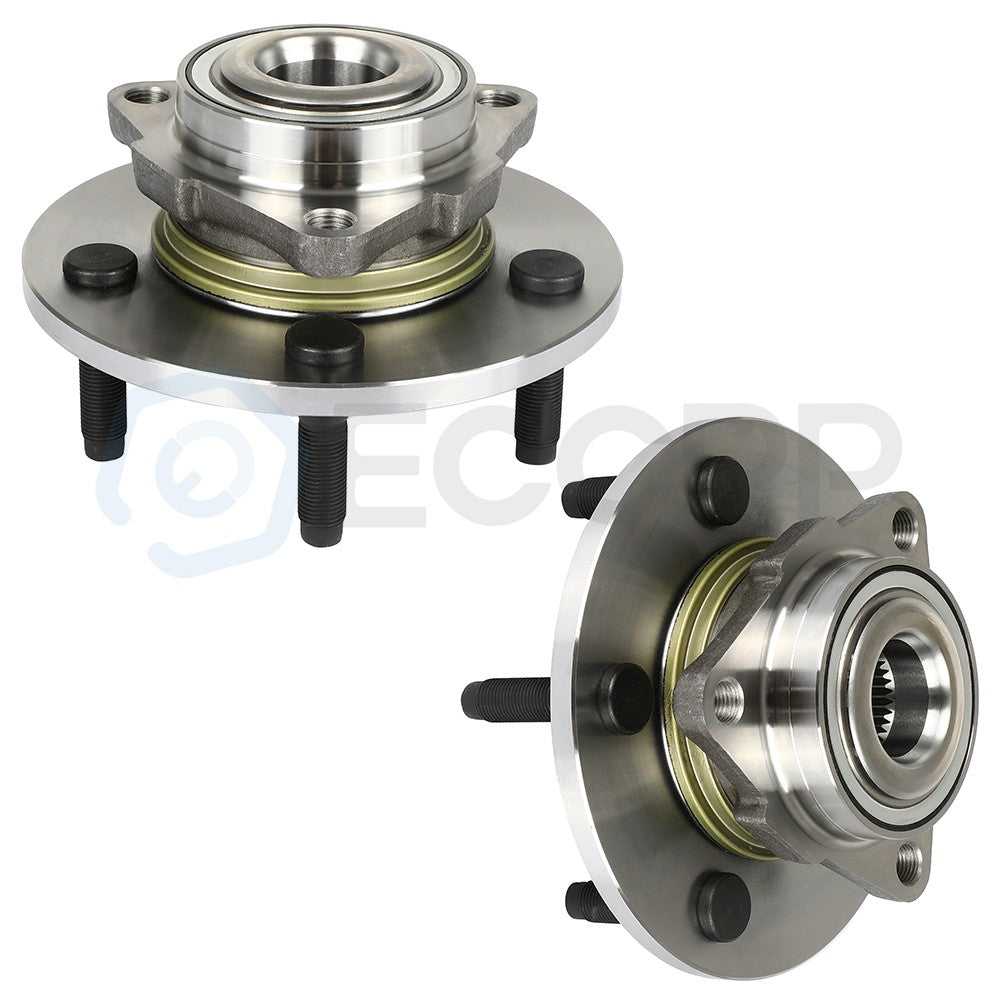 10x Front Control Arm Ball Joint Wheel Bearning Hub For 2006-2008 Dodge Ram 1500 6B93BC-57