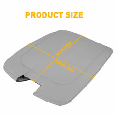 For 2013-2018 Dodge Ram 1500 2500 Leather Center Console Lid Armrest Cover Gray 6B93BC-57