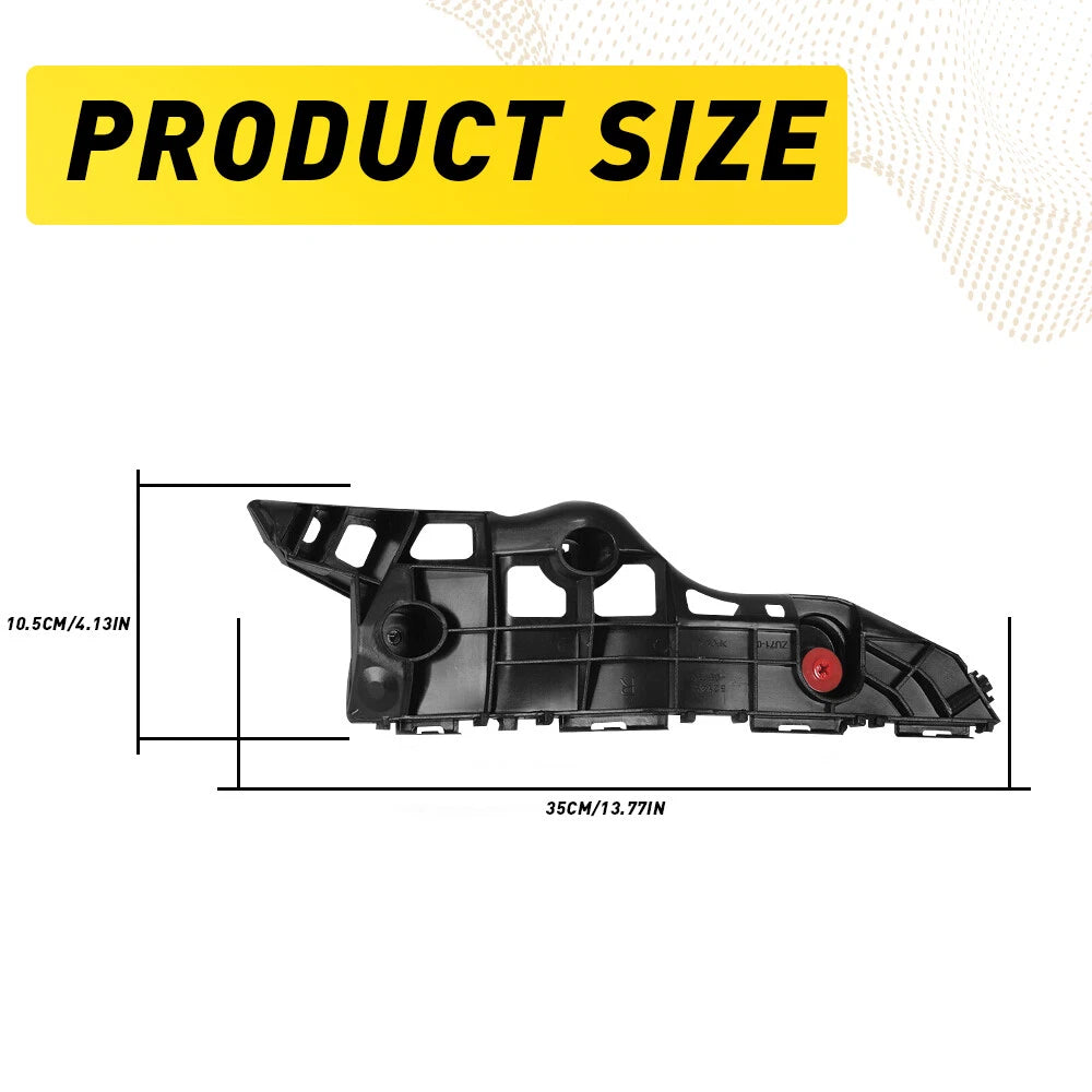 For 2014 15 2016 Toyota Highlander Front Bumper Cover Mounting Bracket LH RH EOA 6B93BC-57