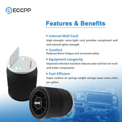 Pair Air Suspension Air Bags W01-358-9648 For Springride Goodyear W01-500-9648