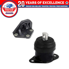 Fits 2003-2007 Honda Accord 2.4L Front Right Motor & UpperTrans Mount 2pc : 6B93BC-57