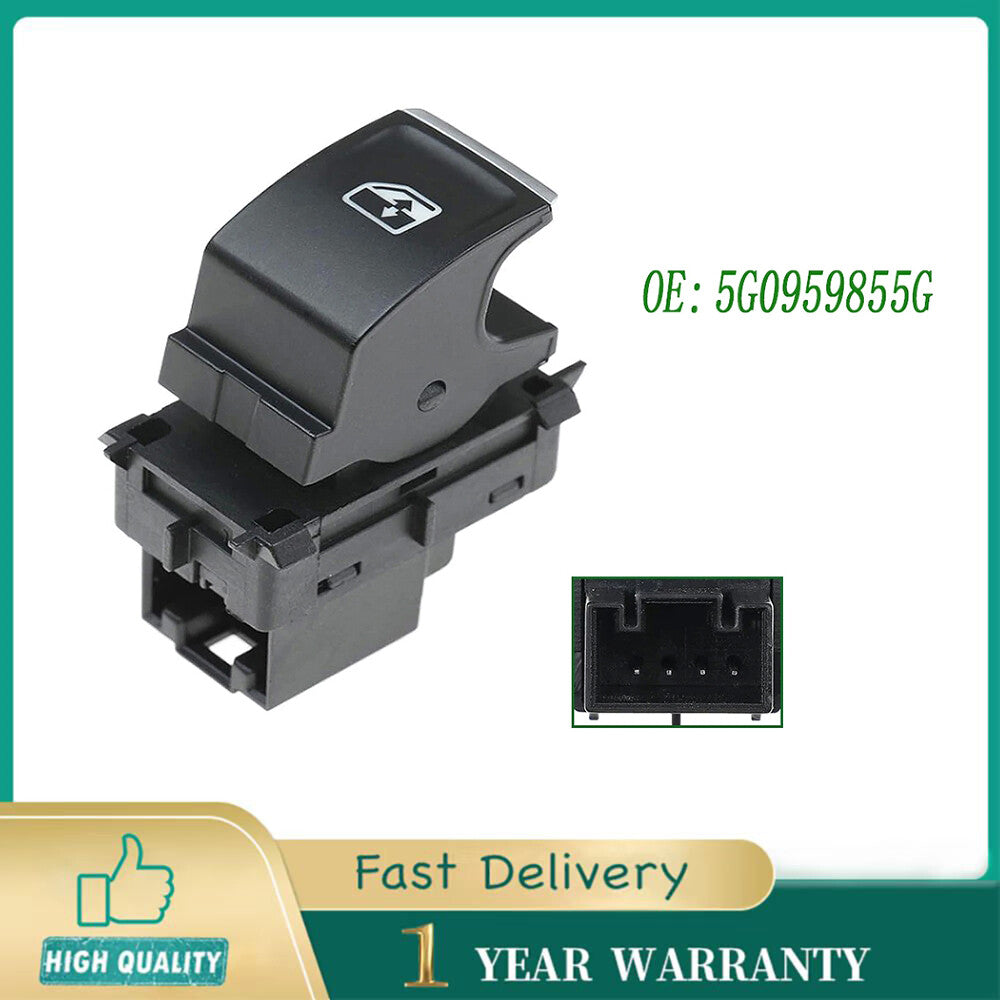 ELECTRIC WINDOW CONTROL SWITCH 5G0959855 For VW GOLF MK 7 - TIGUAN - CRAFTER