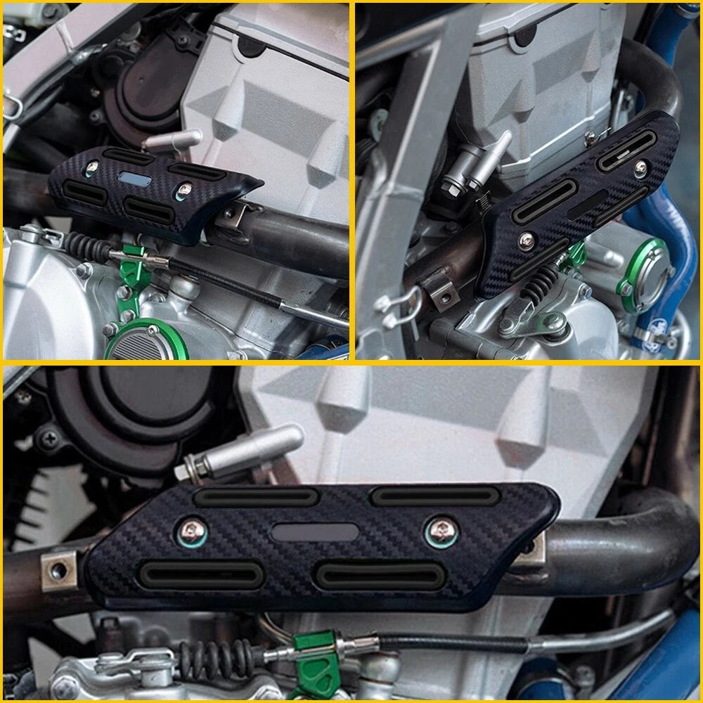 Black Head Pipe Heat Shield Cover For Guard KTM 250 350 450 SXF 500 EXC-F 05-22 6B93BC-57