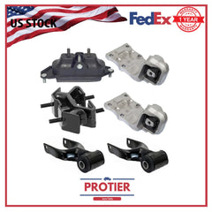 Motor & Trans Mount 6PCS Set Fit Pontiac Aztek 3.4L/ Saturn Relay 3.5/3.9L 6B93BC-57