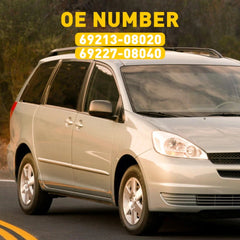 Exterior Door Handle Rear Left /Right For 2008 2009 Toyota Sienna 2004-2010 EOA 6B93BC-57