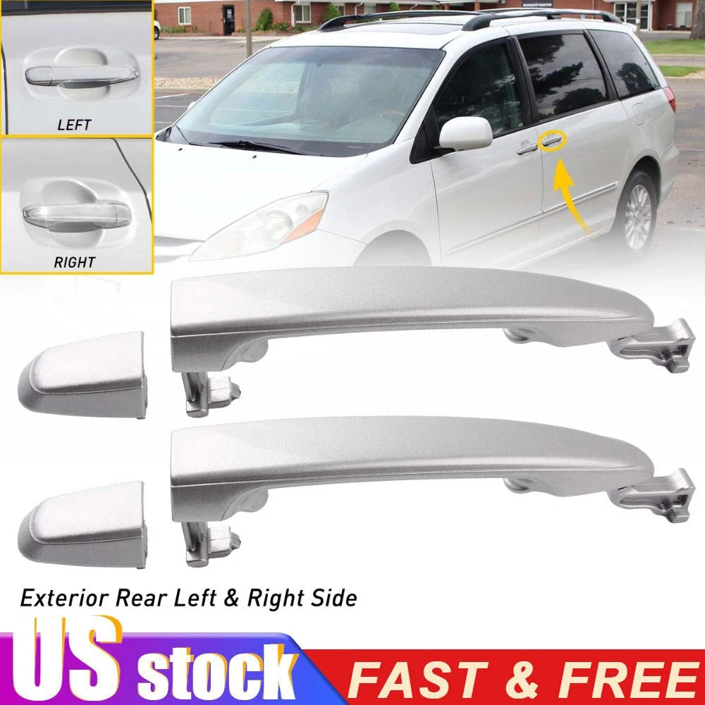 Rear Left Right Sliding Door Handle Outside For Toyota Sienna 2004-10 6922708040 6B93BC-57