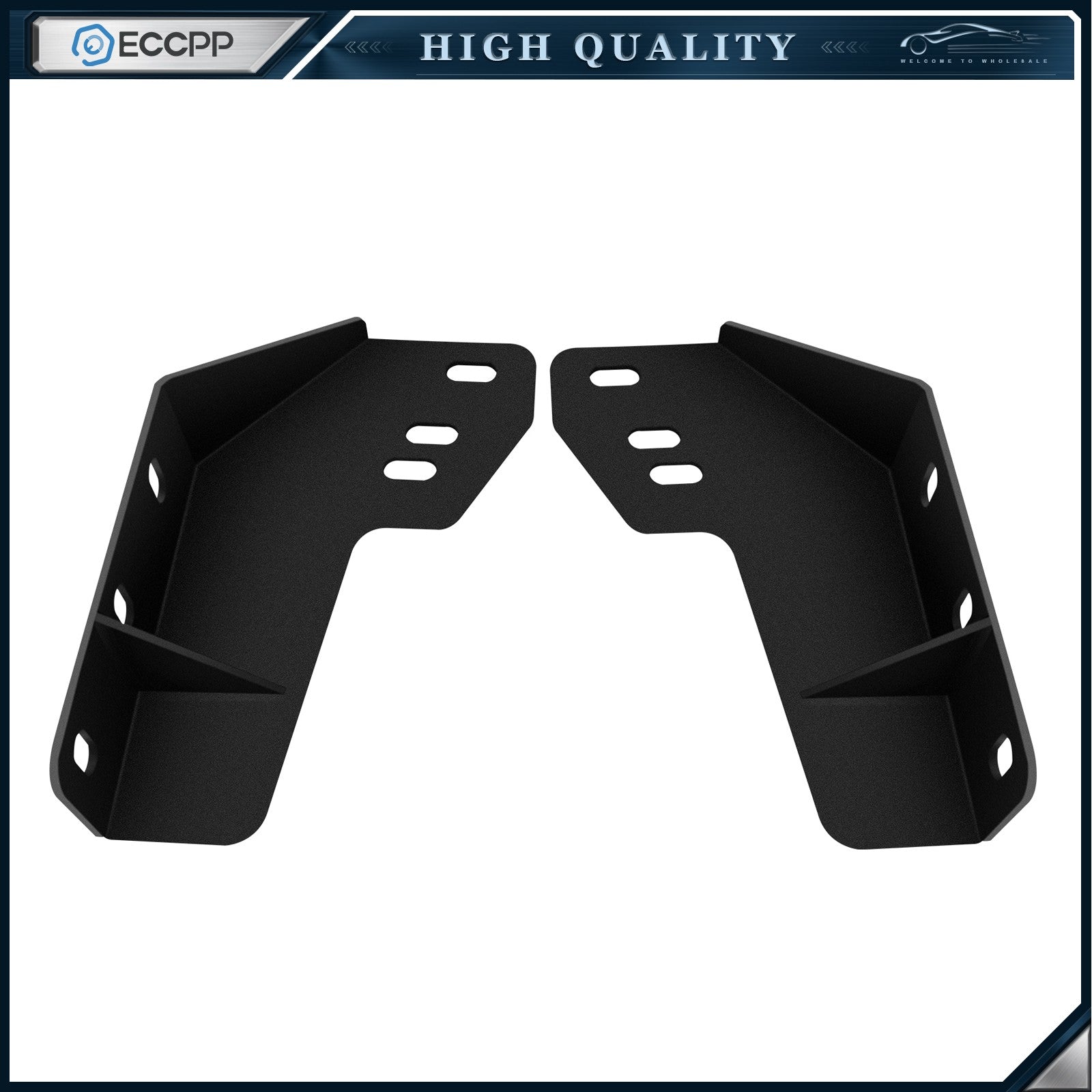 For 2011-2014 Chevy Silverado 2500 3500 Front & Rear Bumper w/ Led Lights D-ring 6B93BC-57