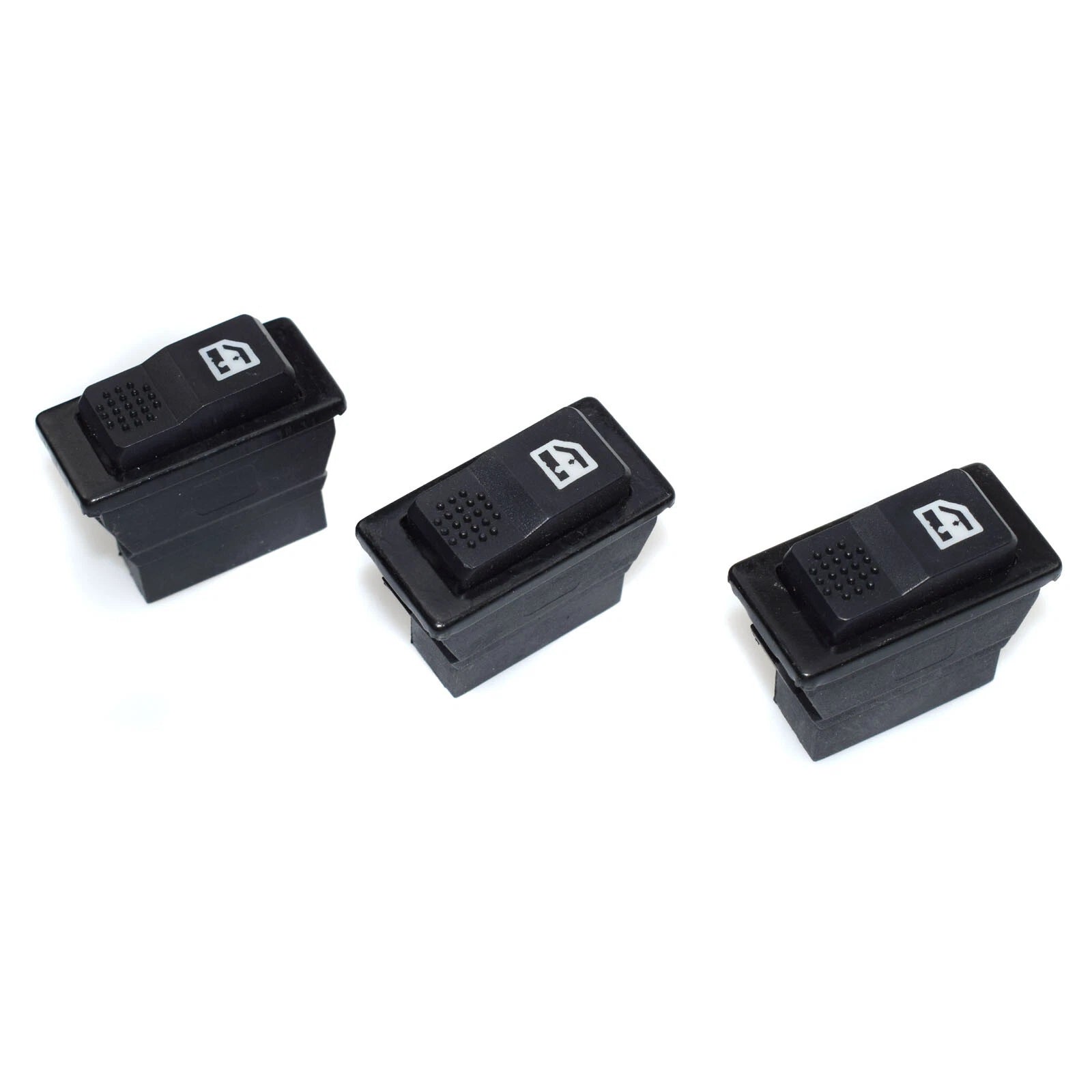 3 Pcs 5 Pins Auto Car Power Window Switch Button fits Universal DC 12V 20A 6B93BC-57