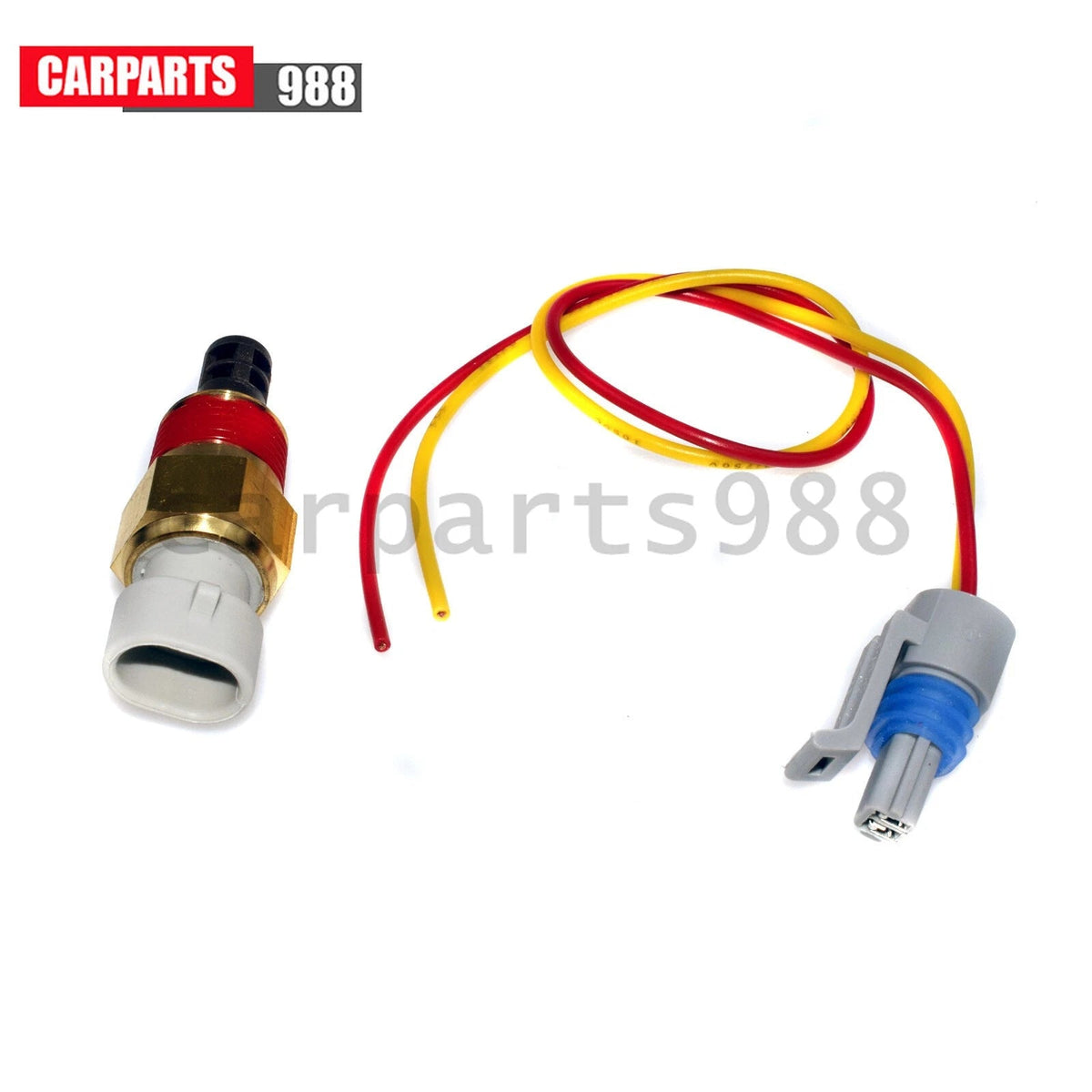 Intake Air Temperature Sensor IAT /MAT /ACT + Plug Kit for GM 25036751 25037334 6B93BC-57