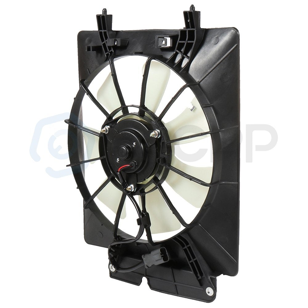 Radiator Condenser Cooling Fan Assembly For 2003 2004 2005 2006 Honda Element 6B93BC-57